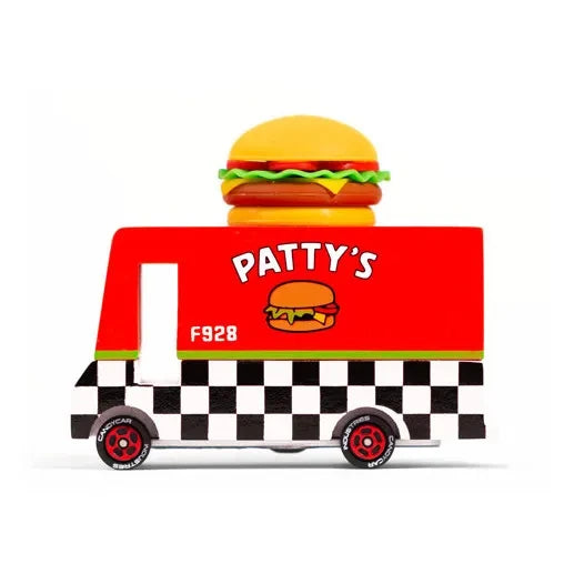 Candylab - Burger Wooden Toy Car