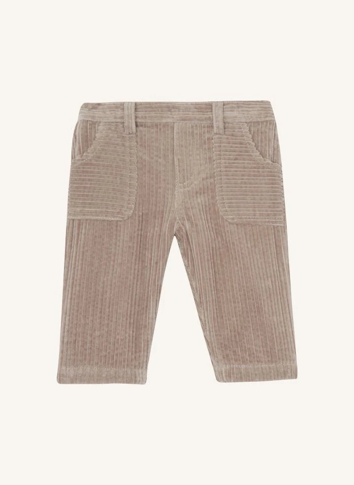 Tartine et Chocolat - Baby Ribbed Corduroy Pants | Mocha