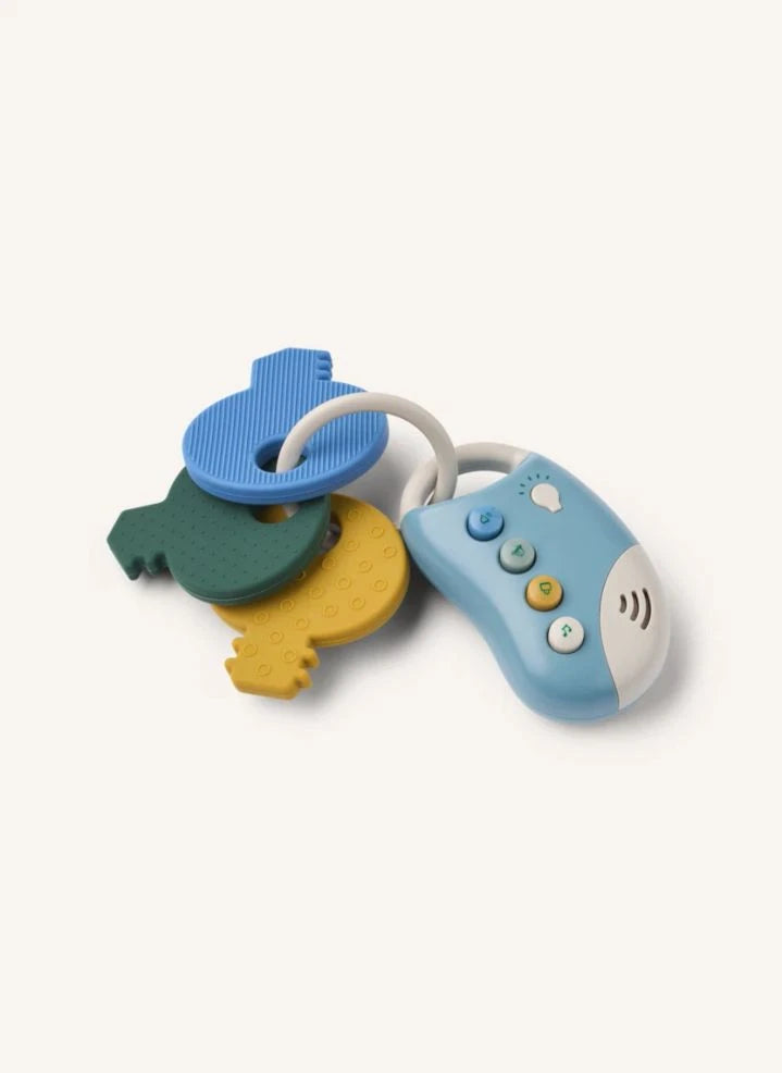 Liewood - Vroom Key Early Learning Toy | Beach Blue Multi mix