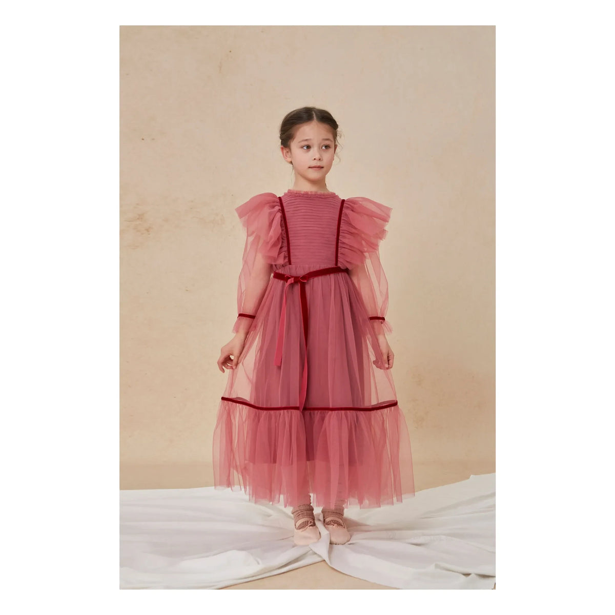 C'era Una Volta - Emilie Tulle Dress | Dusty Pink
