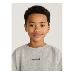 Bobo Choses - Mushroom Sweatshirt Organic Cotton | Heather Grey