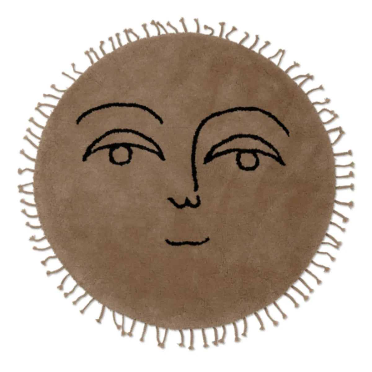 Ferm Living Kids - Tasseled Sun Rug