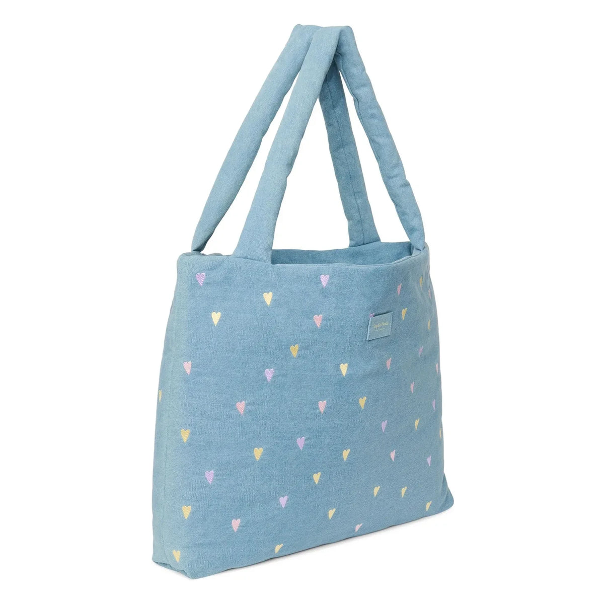 Studio Noos - Hearts Denim Mom Bag