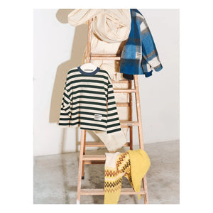 Tangerine - Striped T-shirt | Cream