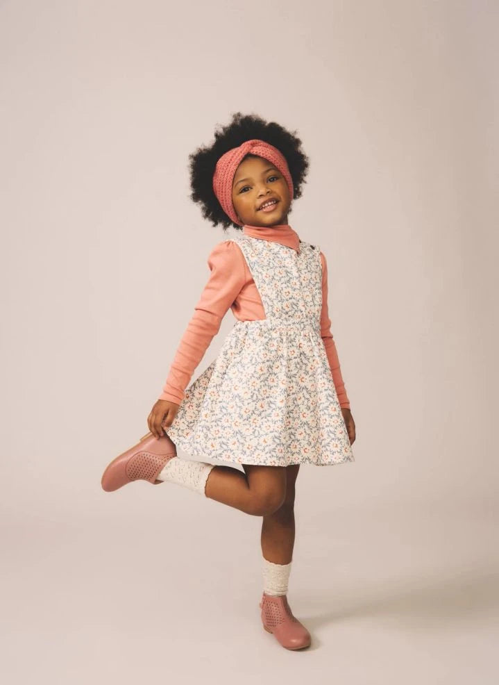 Soor Ploom - Dust Pink Tippi Floral Dress