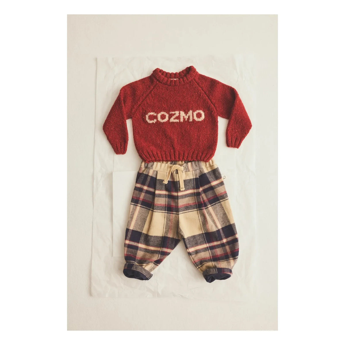 Cozmo - Kobe Carreaux Pants | Ecru