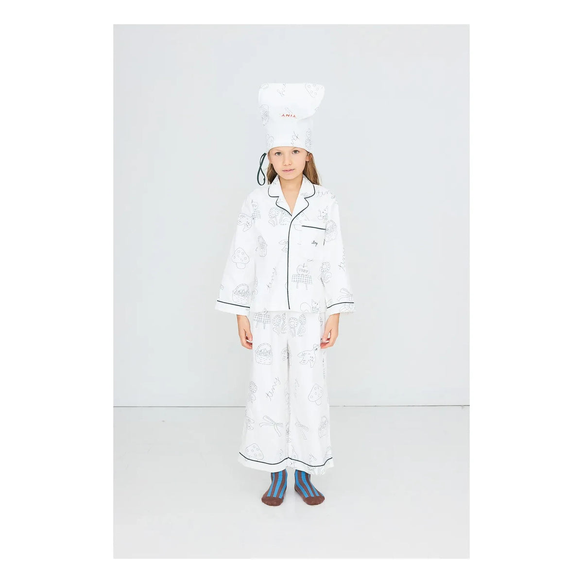 Tinycottons - Apple Pajamas | White
