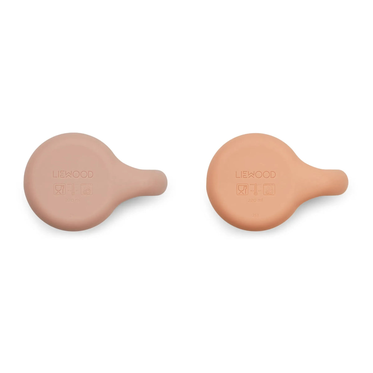 Liewood - Kylie Silicone Cups - Set of 2 | Pink