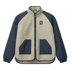Liewood - Runa Recycled Fiber Sherpa Jacket - Women's Collection | Navy