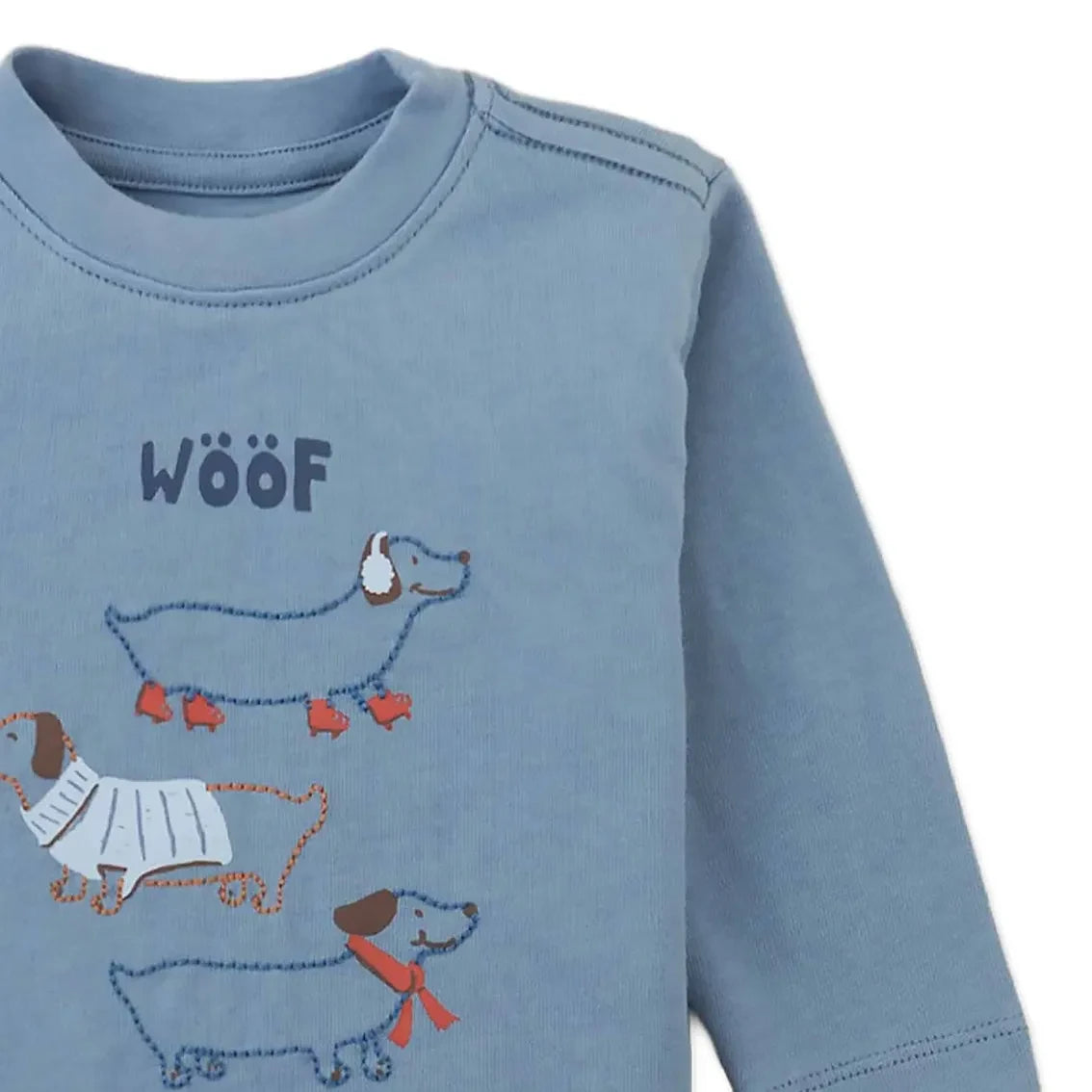 Gingersnaps - Myron Dogs T-Shirt | Blue