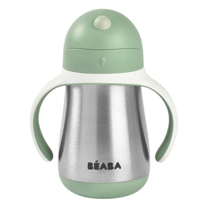 Béaba - Stainless Steel Training Cup - 250 ml | Sage