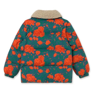 Tinycottons - Roses Quilted Jacket | Blue