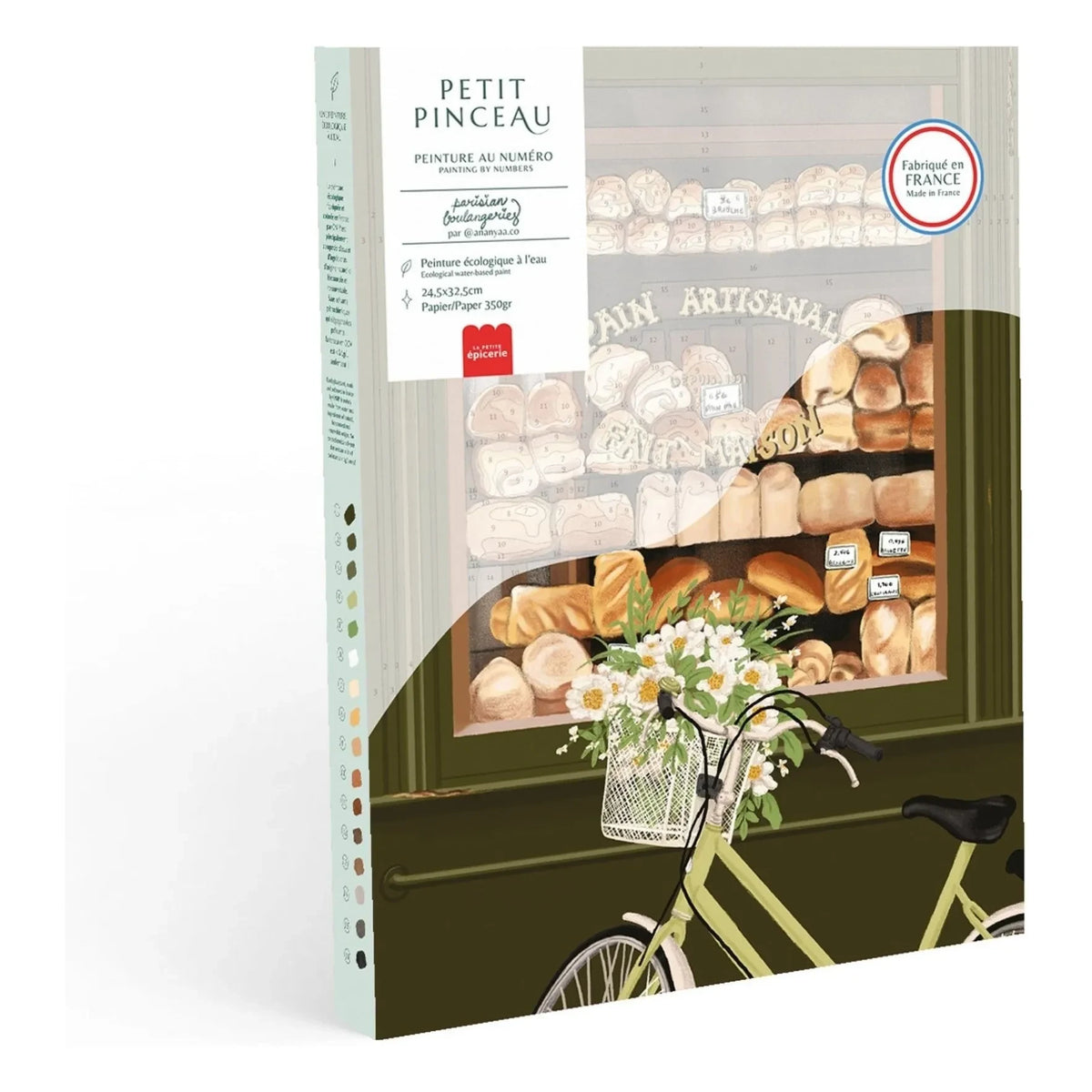 La Petite Épicerie - Numbered Painting Kit - La Boulangerie