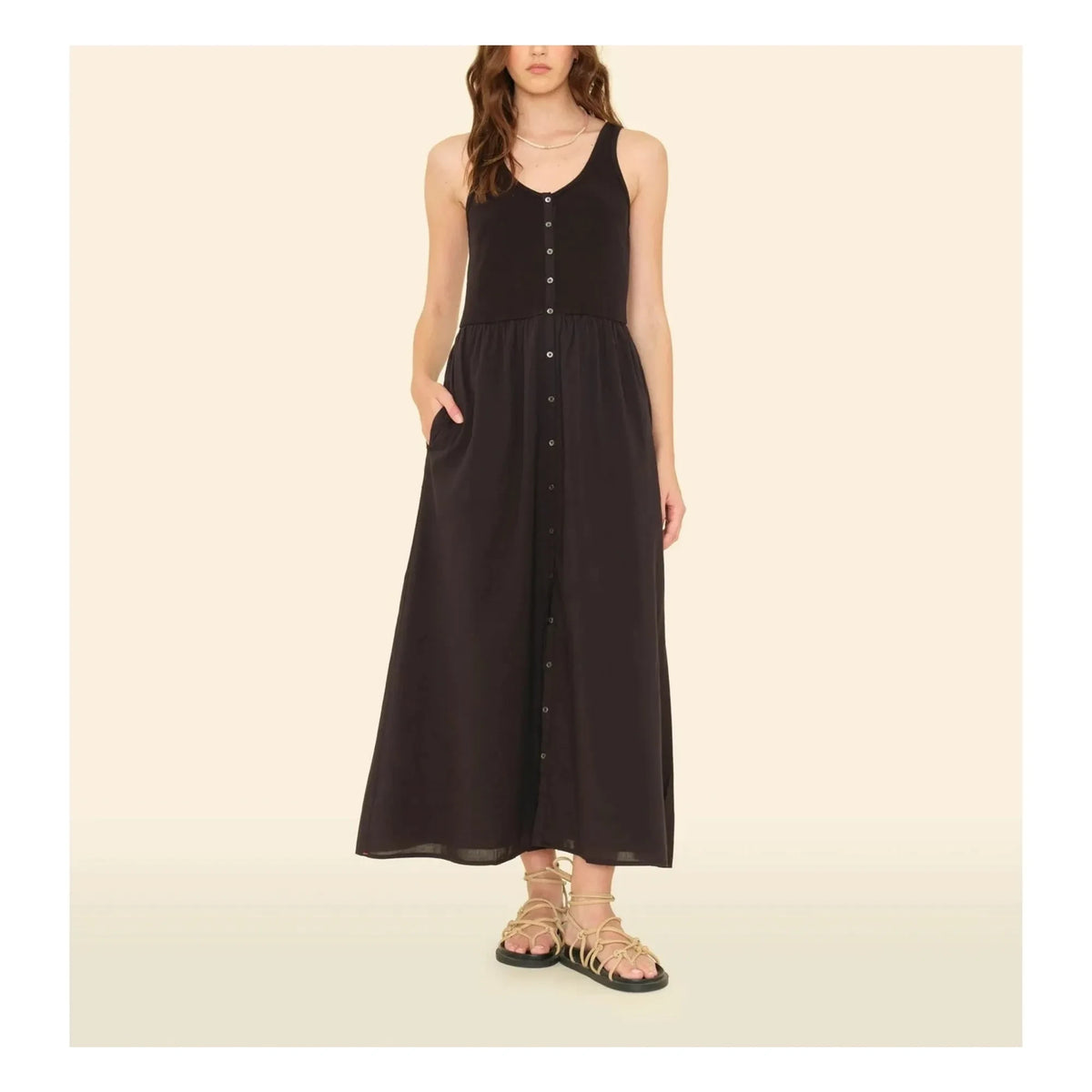 Xirena - Fenix Cotton Poplin Dress | Black