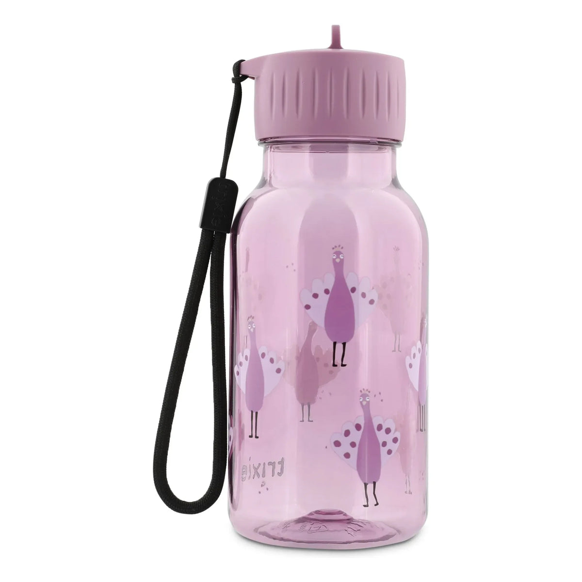 Trixie - Tritan™ Water Bottle 350 ml Proud Peacock | Purple