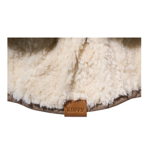 Kappy - Reversible Ripstop Fabric Trooper Hat | Beige