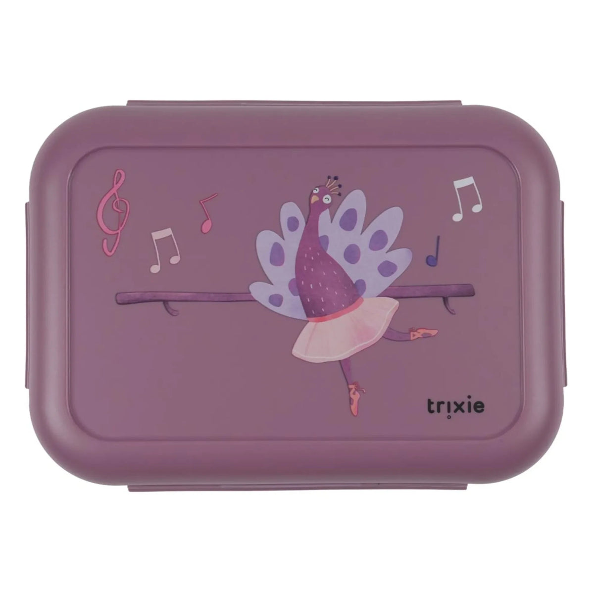Trixie - Ballerina Mrs. Peacock Lunchbox Clips | Purple