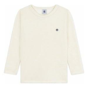 Petit Bateau - Wool T-shirt | Ecru