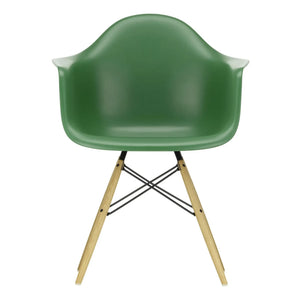 Vitra - DAW Chair - Maple Base - Charles & Ray Eames | Emerald Green