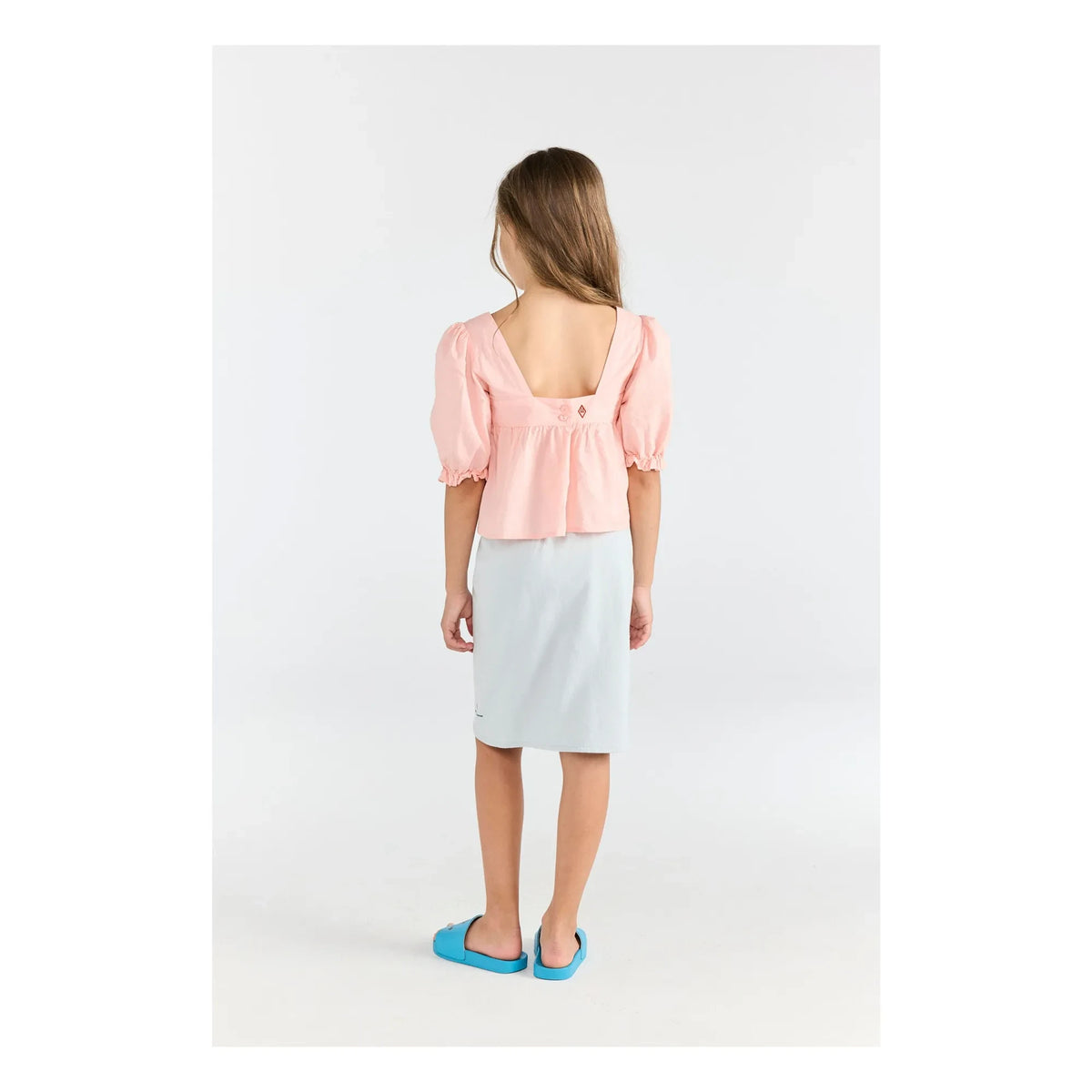 The Animals Observatory - Mandrill Organic Cotton Blouse | Pink