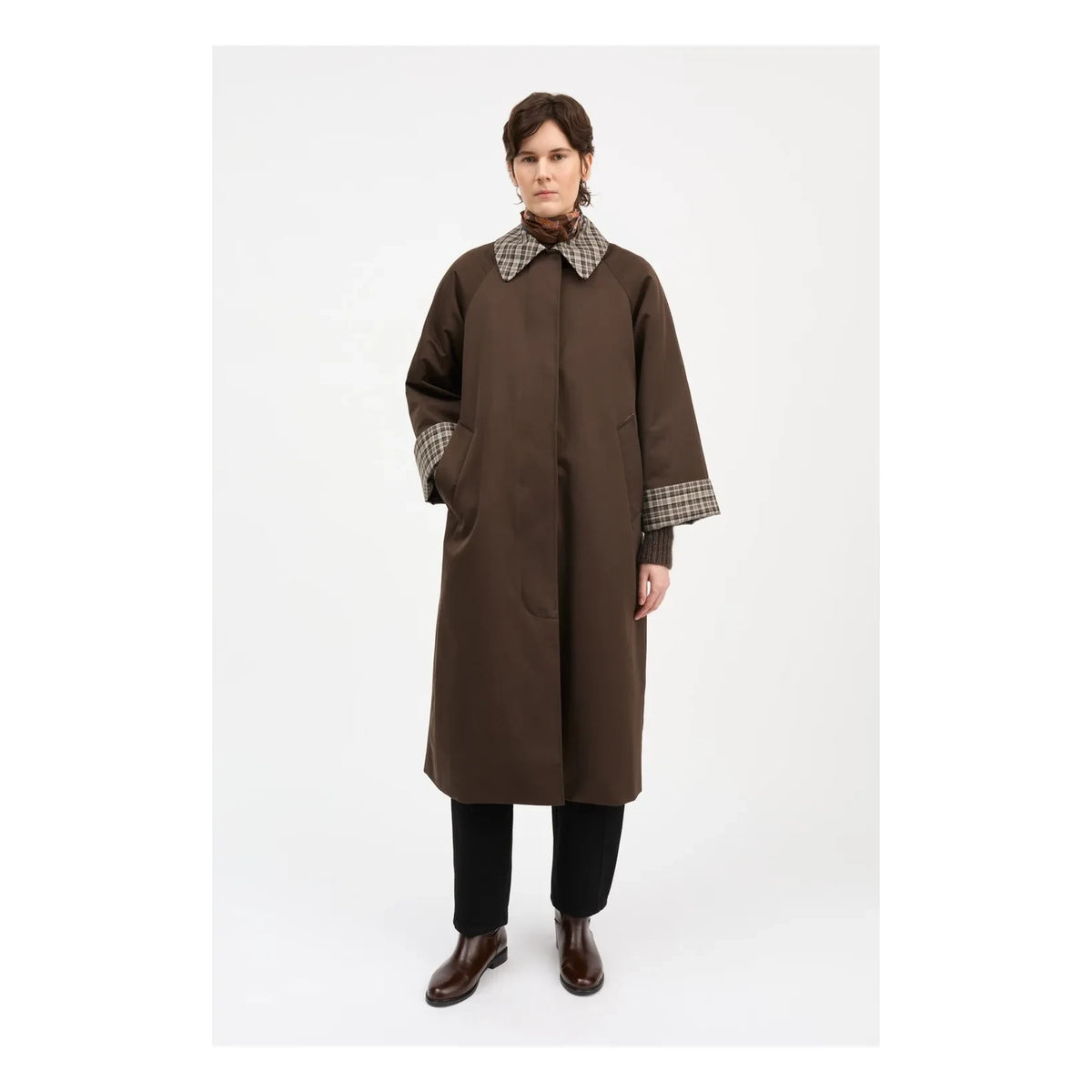 Skall Studio - Gaby Organic Cotton Jacket | Brown