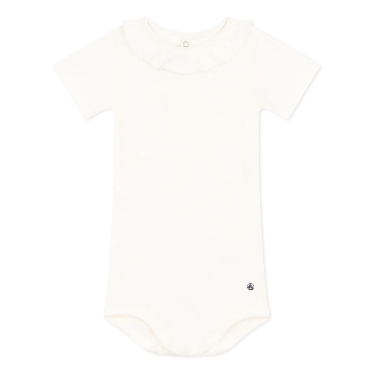Petit Bateau - Body Maggie Ruffled | Ecru