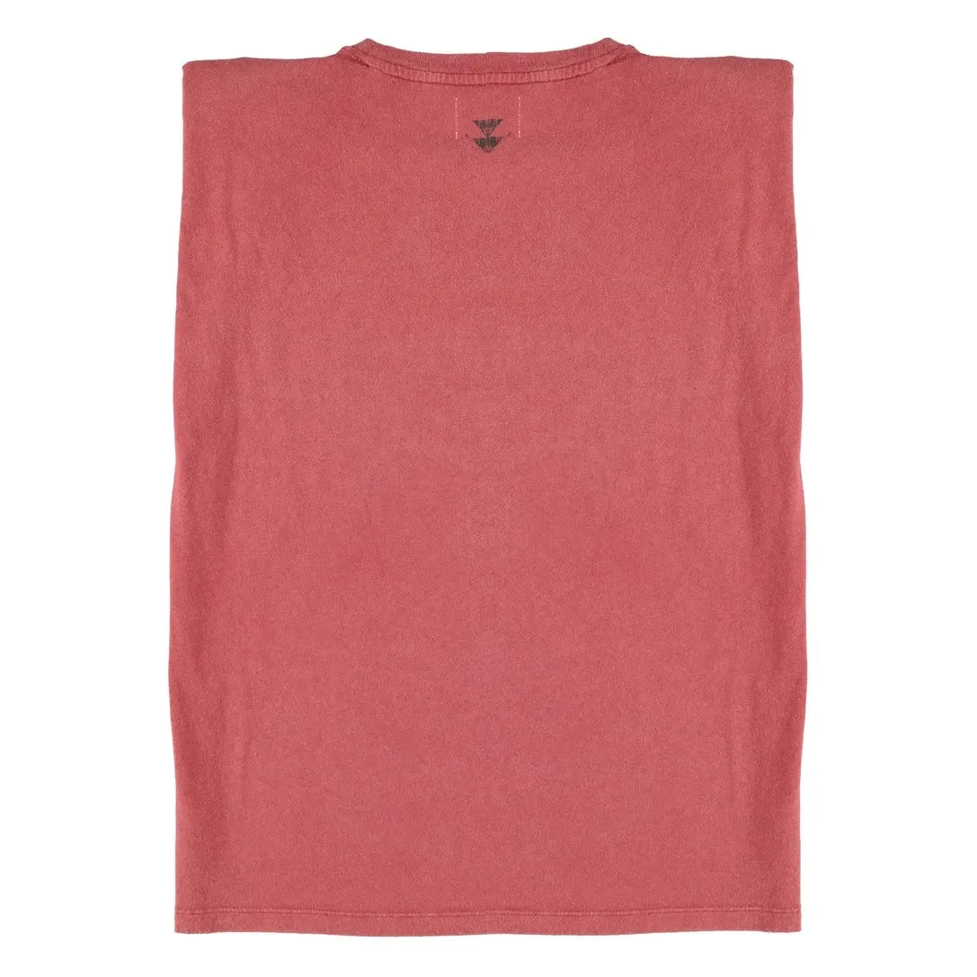 Sisters Department - Alicia Linen and Cotton T-Shirt | Red