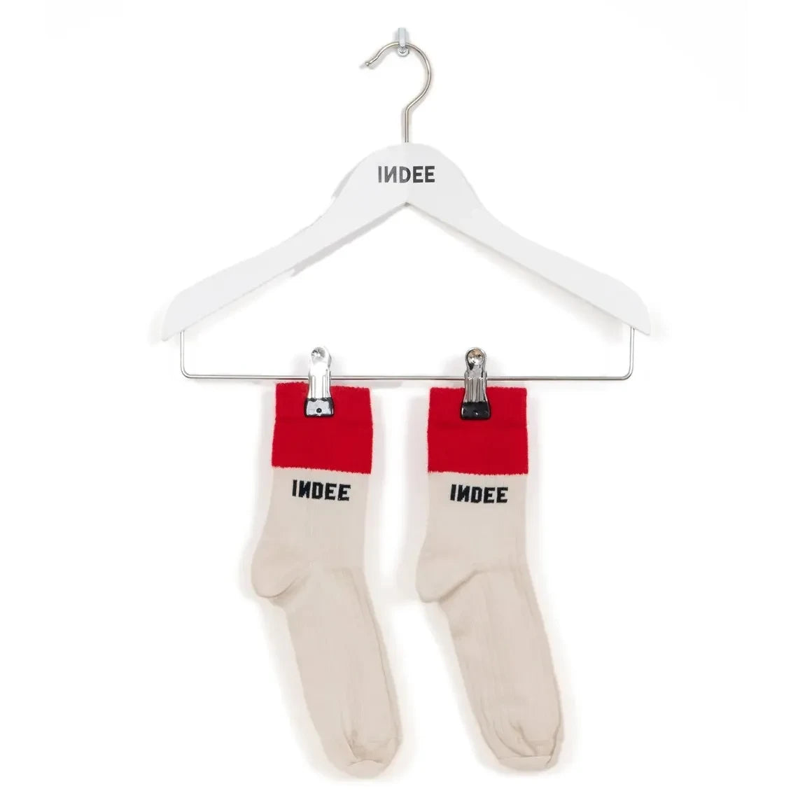 Indee - Wooppy Socks | White