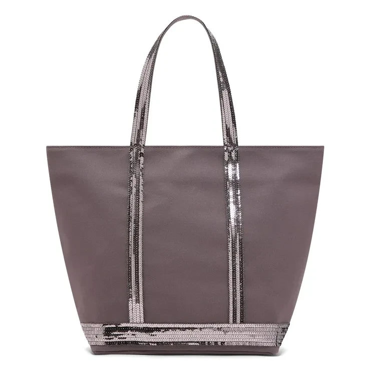 Vanessa Bruno - Zippered Tote M | Charcoal Gray