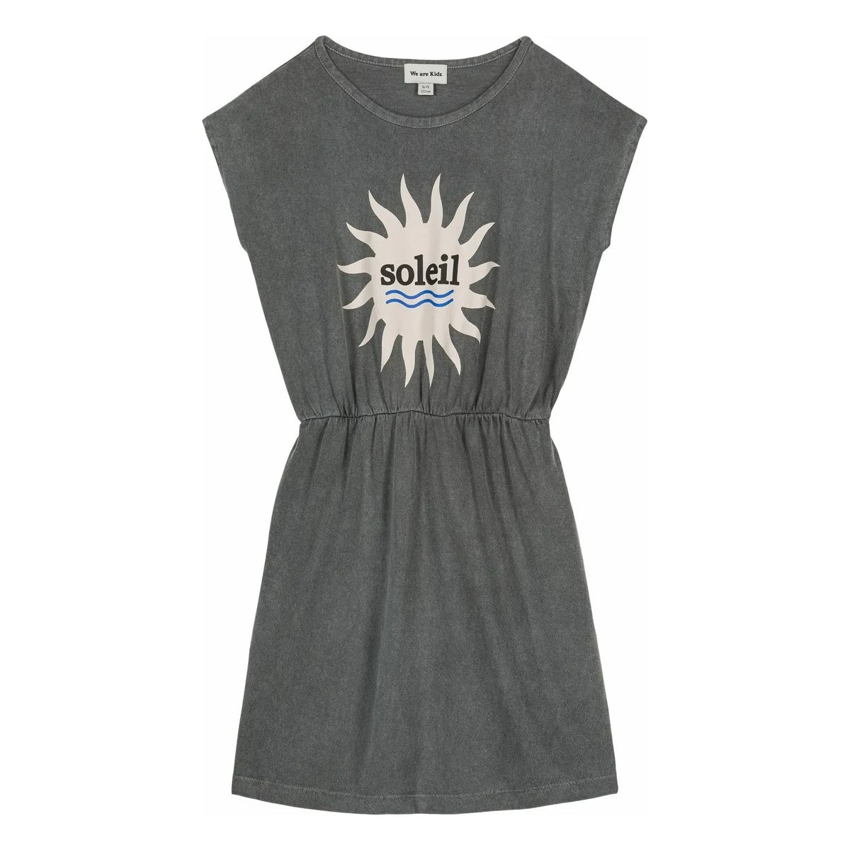 We Are Kids - Suzy Organic Cotton Dress | Charcoal Gray