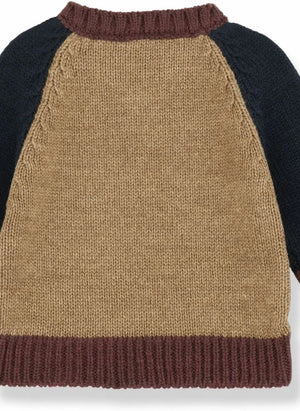 1+ in the family - Patrick Merino Wool Sweater | Brown
