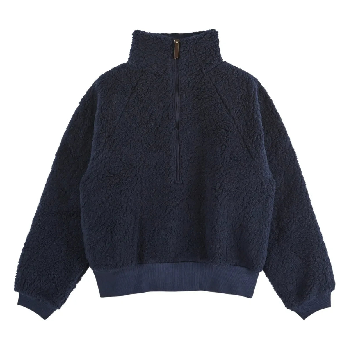 Emile et Ida - Ecaramel Zip-Up Sweatshirt | Navy