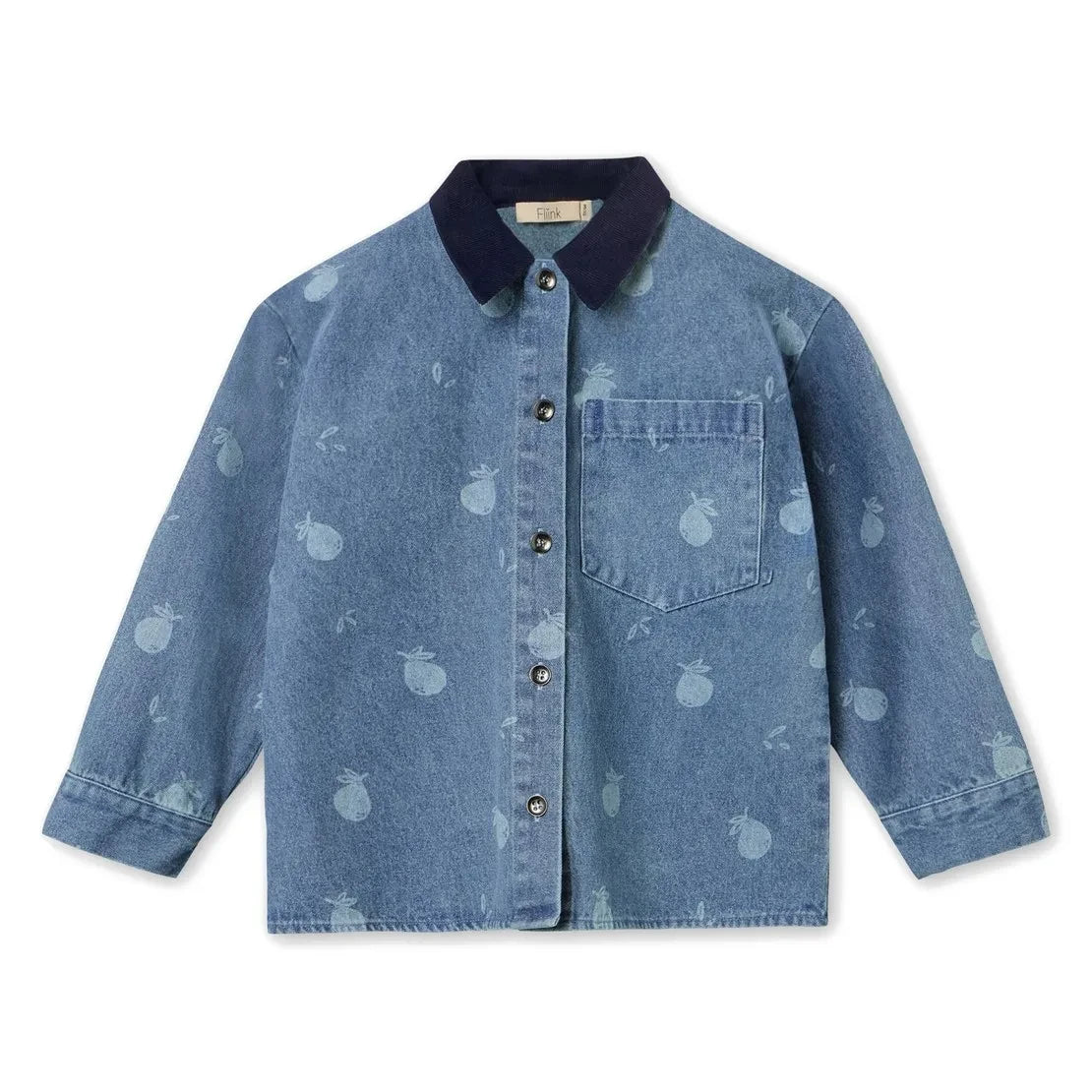 Fliink - Don Denim Shirt | Blue