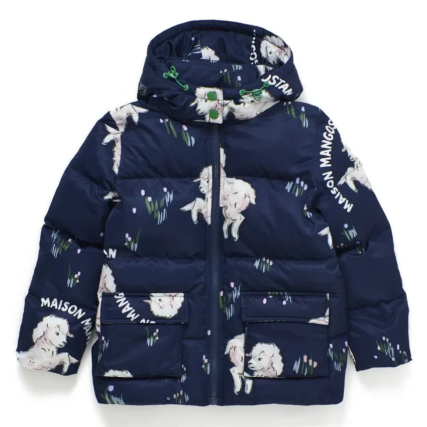 Maison Mangostan - Moutons puffer jacket | Dark Blue