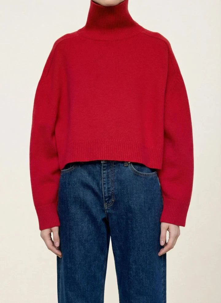 Vanessa Bruno - Balerin Wool Sweater | Carmine Red