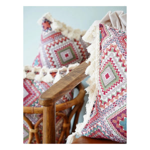 Moi Mili - Bohemian Pillow | Red