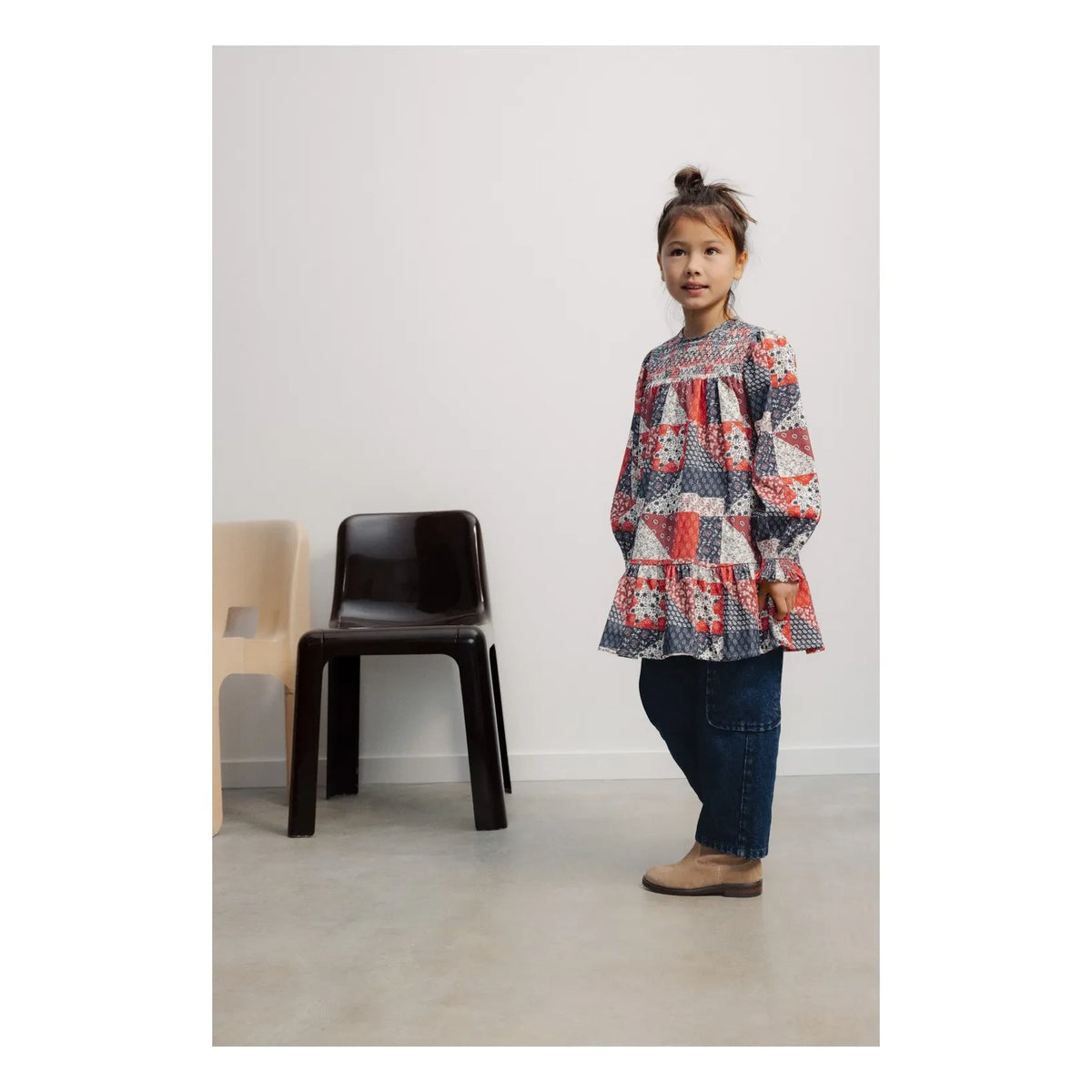 the new society - Quill Dress | Red