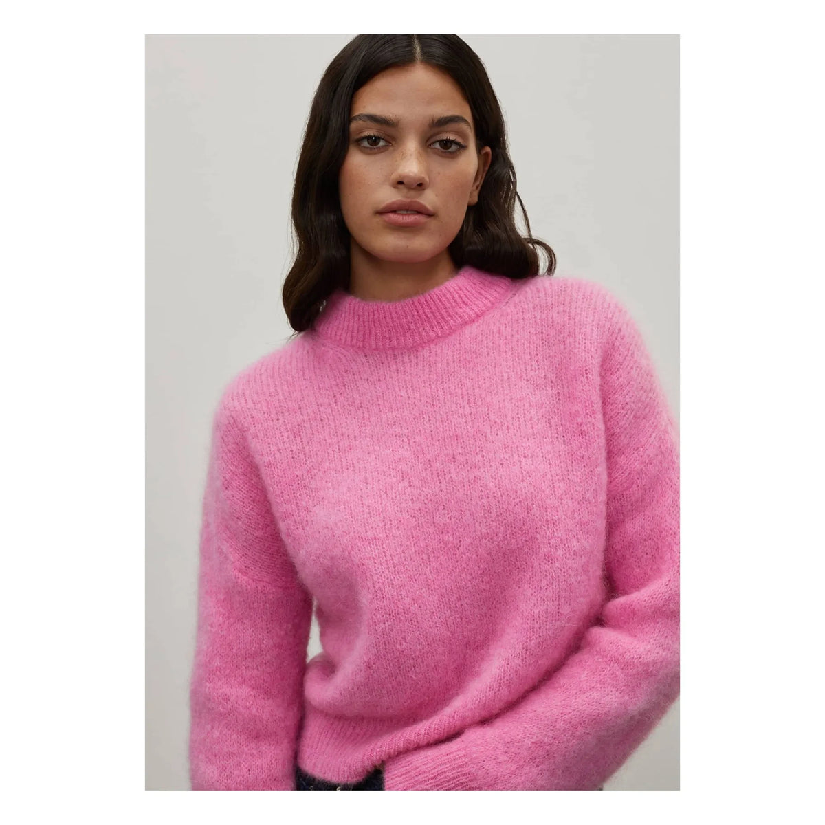 Surprise Paris - Jane Super Kid Mohair Sweater | Pink