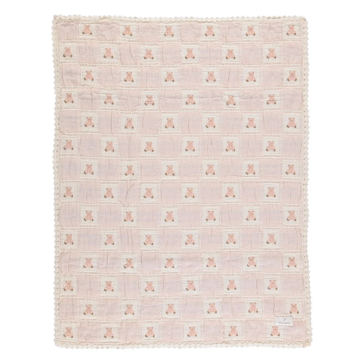 Bebe Organic - Organic Cotton Teddy Blanket | Pink