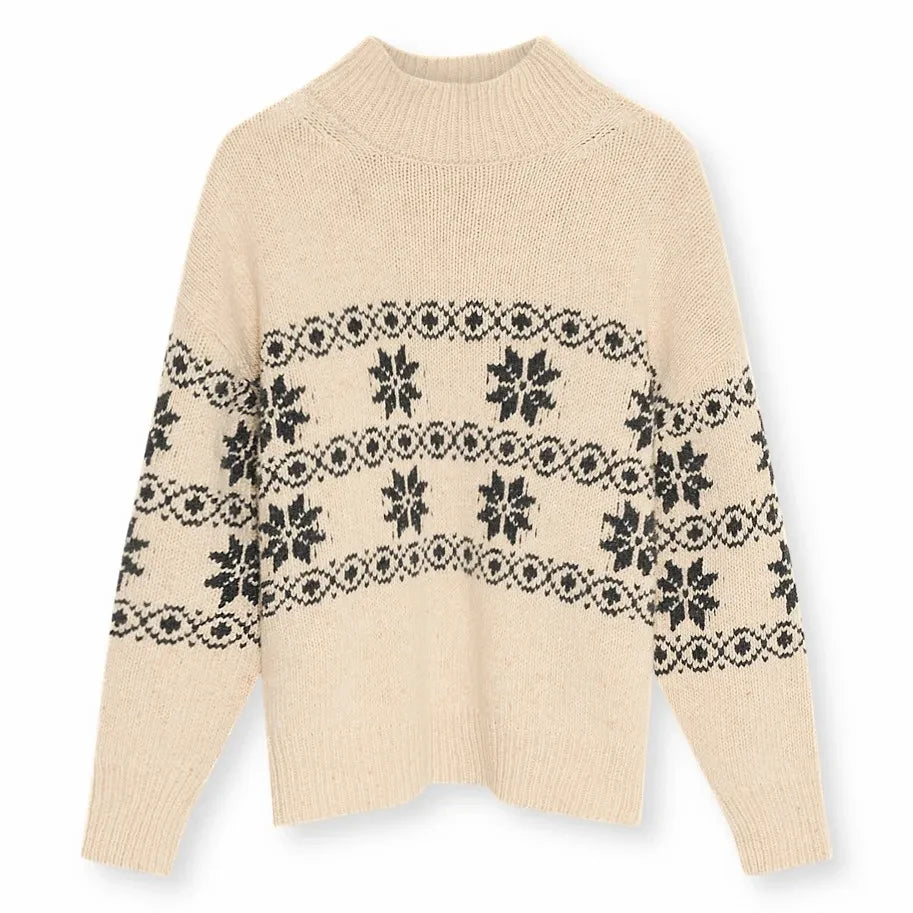 the new society - Lilo Laine sweater | Cream