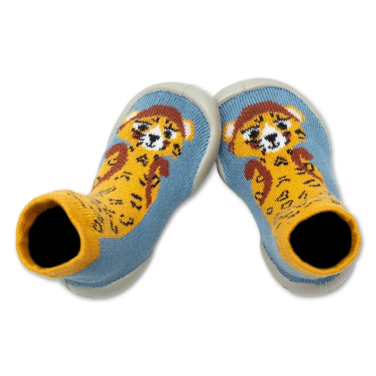 Collégien - Cheetah Slippers | Yellow