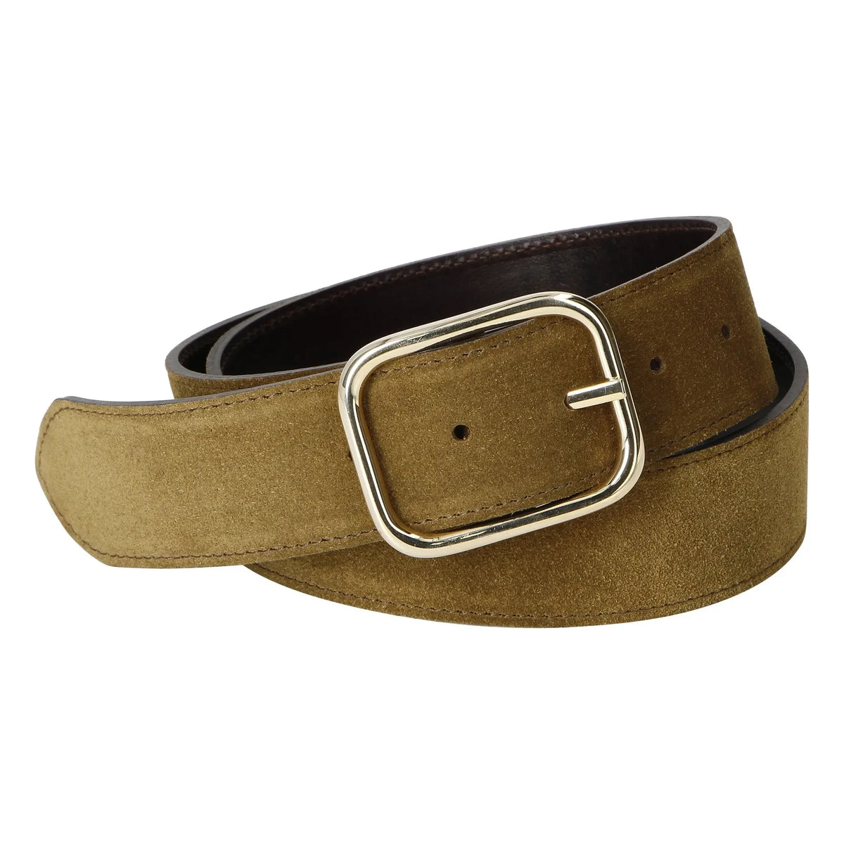 herbert frère soeur - La Vice-Versa Leather Belt | Chocolate