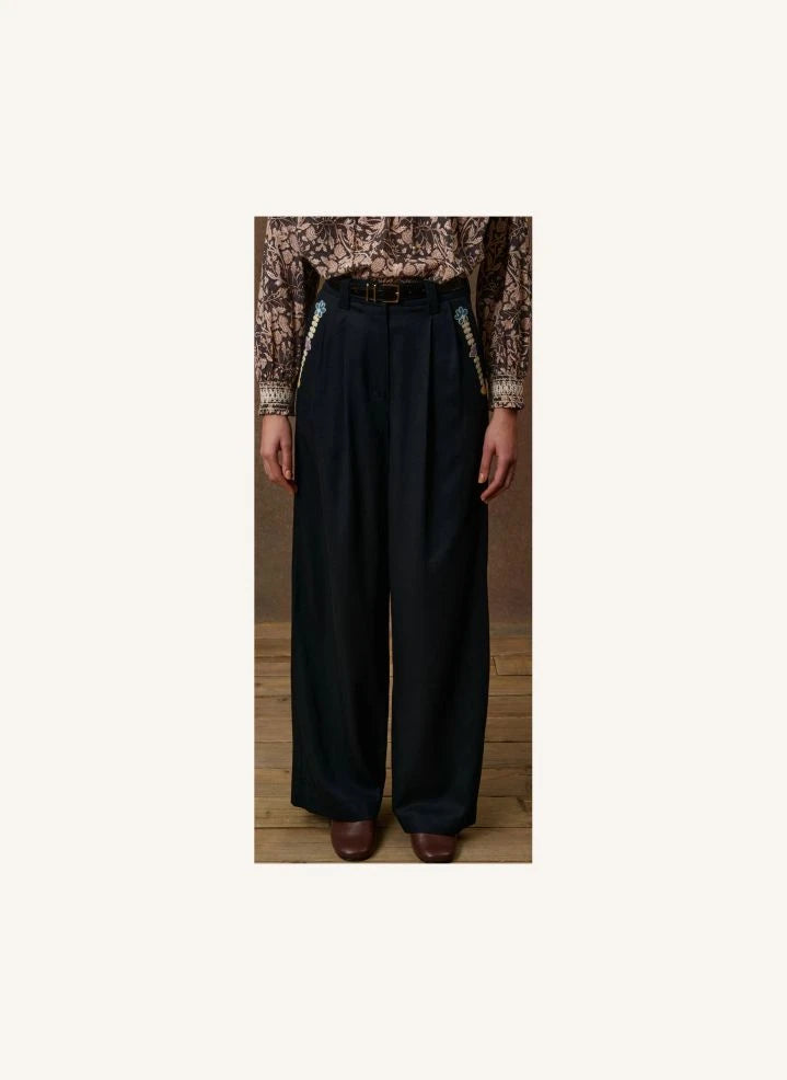 Louise Misha - Zelda Trousers | Black