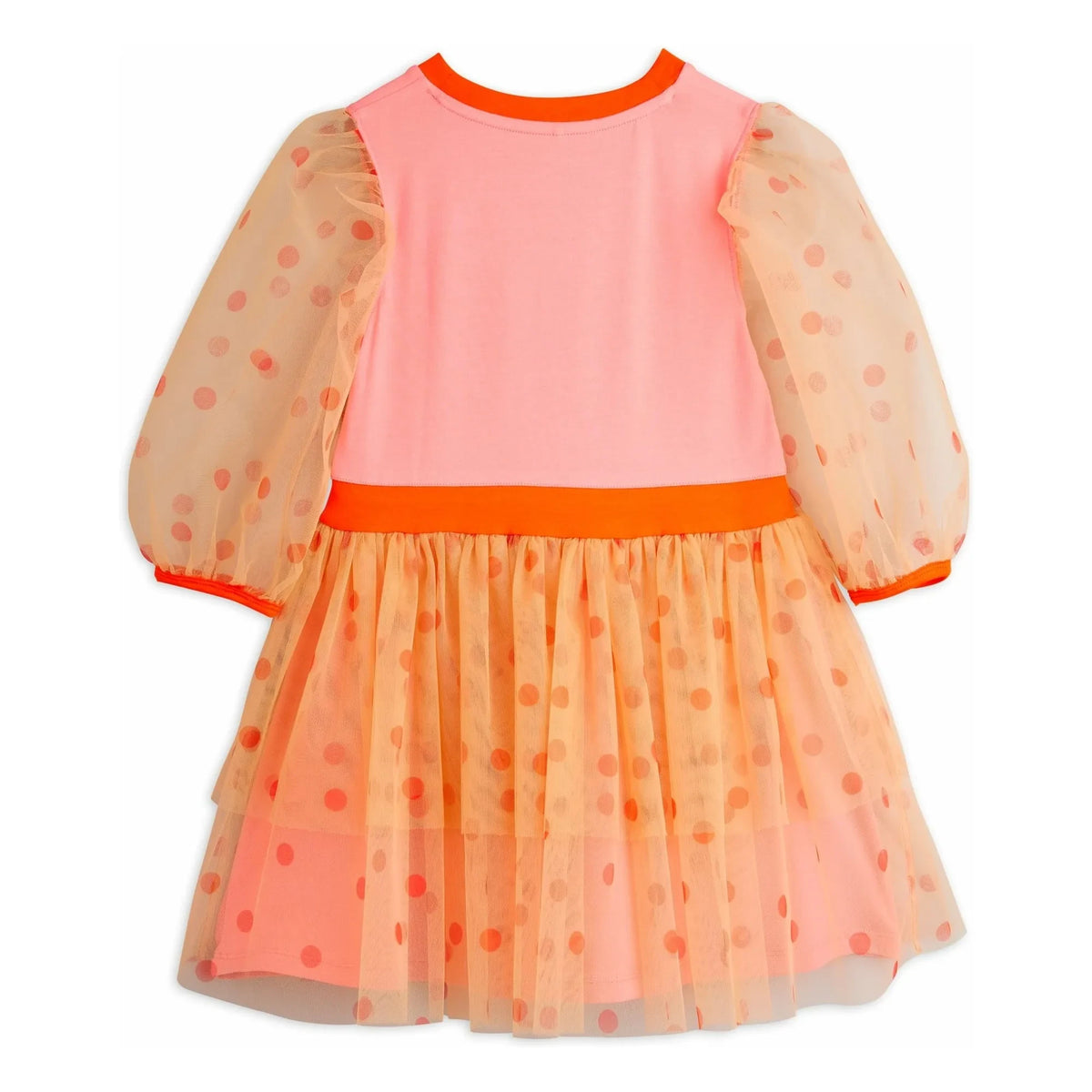 Mini Rodini - Polka Dot Tulle Dress | Pink