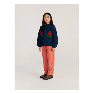 Bobo Choses - Floral Cardigan | Dark Blue