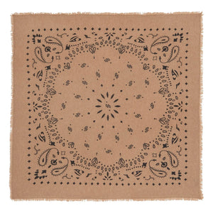 Kujten - Hachiko Cashmere Bandana | Camel