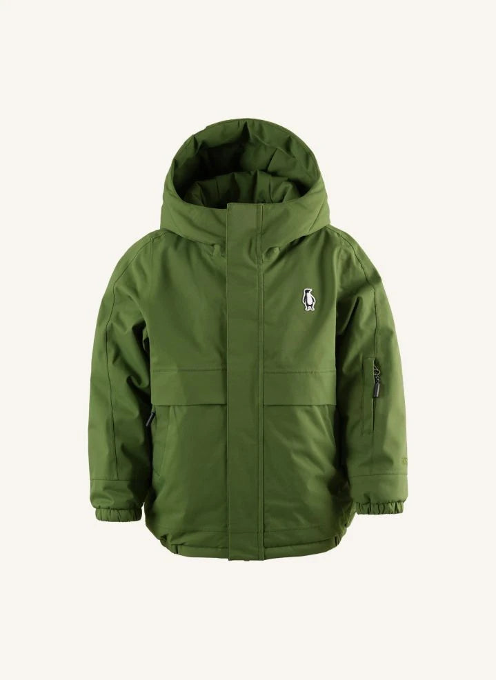 Gosoaky - Smooth Lion Waterproof Windbreaker | Green
