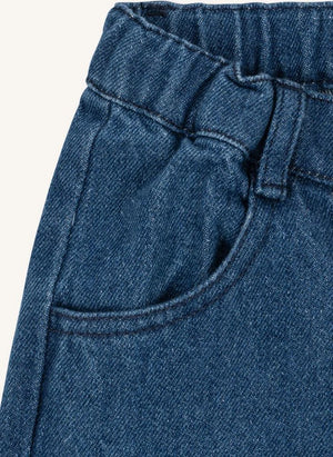 Konges Sløjd - Jean Flare Elba Cherries Organic Cotton | Blue