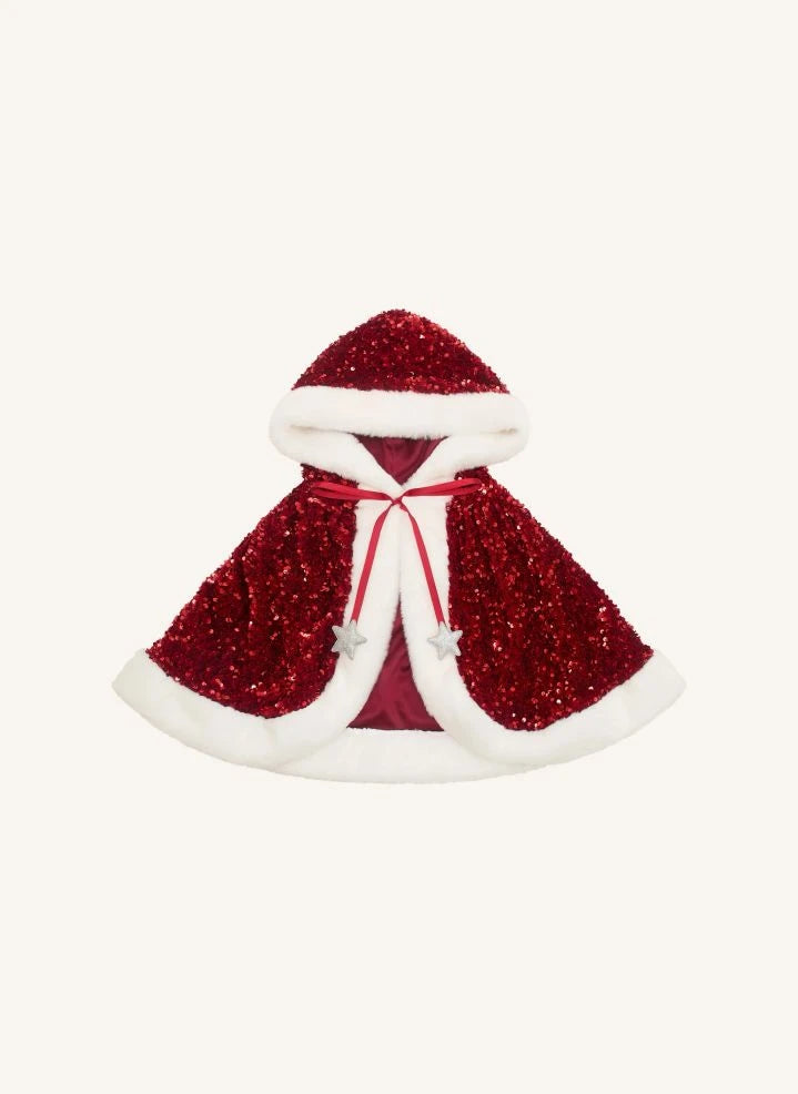 Mimi & Lula - Mrs Claus Cape | Red