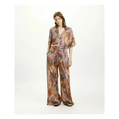 Momoni - Aspen Patterned Pants | Purple